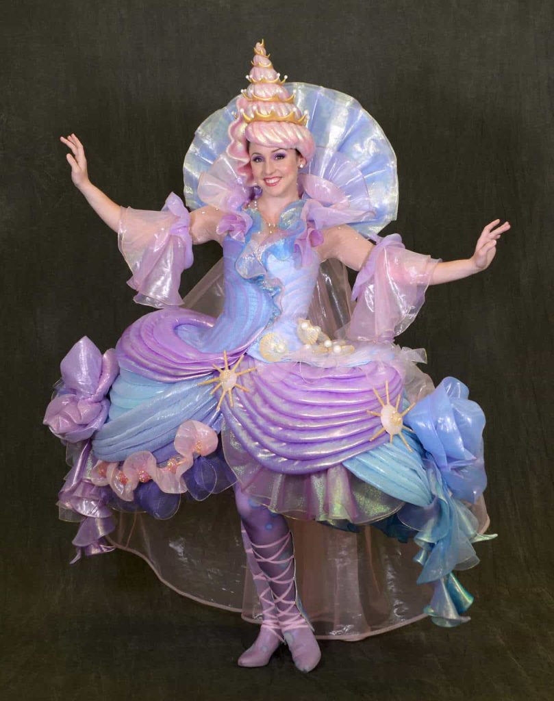 A Sneak Peek at Disney Festival of Fantasy Parade Costumes: Seashell Girl