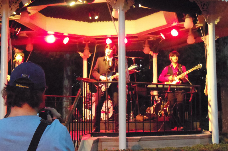 The guys played an amazing HOUR long set, just of Beatles songs. They also had their largest crowd ever! The guys played an amazing HOUR long set, just of Beatles songs. They also had their largest crowd ever!