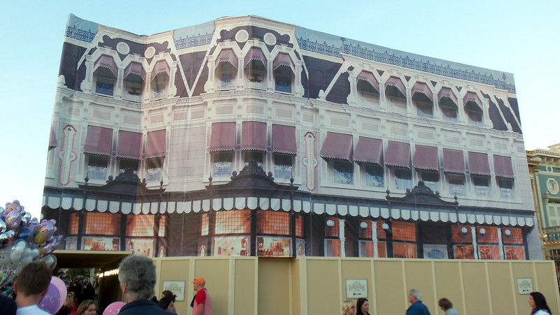 Still a lot of refurbishment on Main Street Still a lot of refurbishment on Main Street