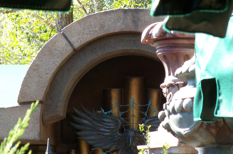 Detail of some of the new crypts