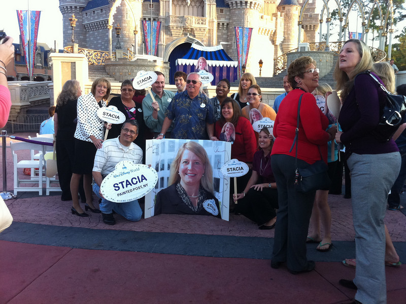 Supporters rally for their favorite. Supporters rally for their favorite.