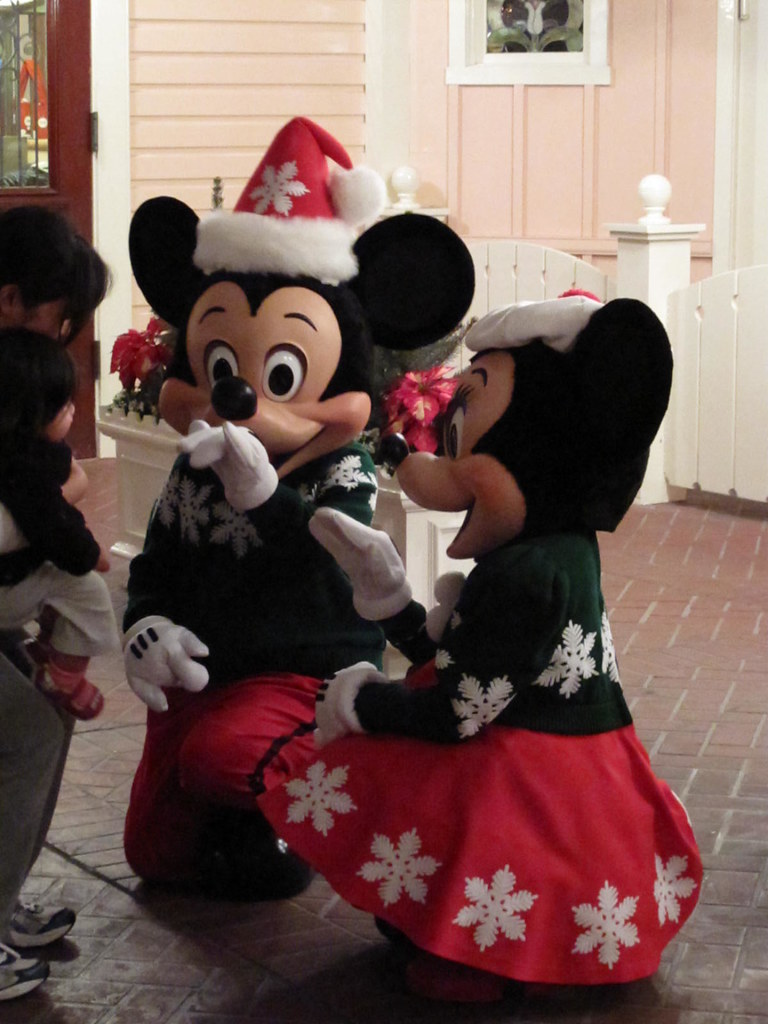 Holiday Mickey and Minnie