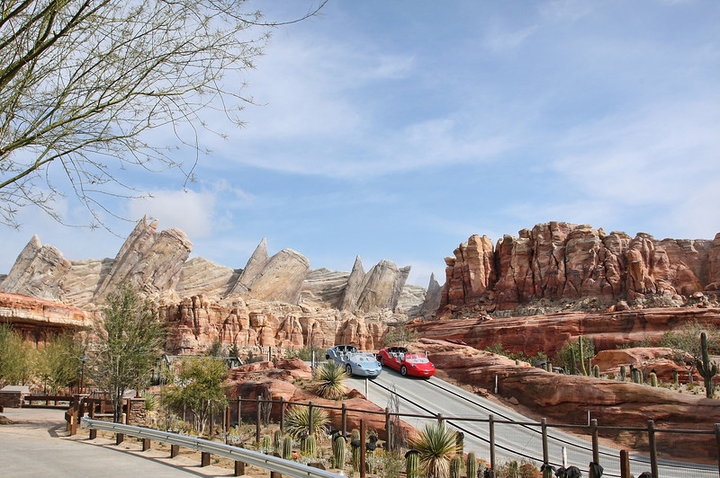 RADIATOR SPRINGS RACERS -- Coming to Disney California Adventure park June 15, 2012, Cars Land features three immersive family attractions showcasing characters and settings from the Disney-Pixar film, 