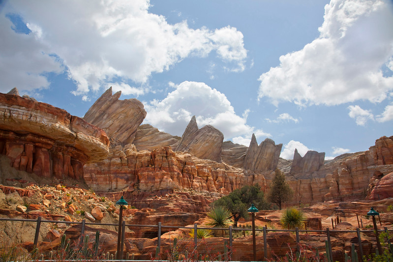 ORNAMENT VALLEY -- Coming to Disney California Adventure park June 15, 2012, Cars Land features three immersive family attractions showcasing characters and settings from the Disney-Pixar film, 