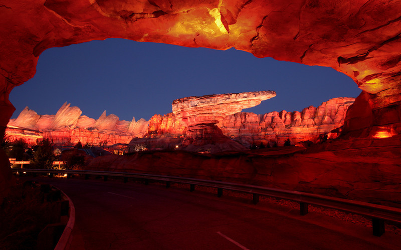 ORNAMENT VALLEY -- Coming to Disney California Adventure park June 15,  2012, Cars Land features three immersive family attractions showcasing characters and settings from the Disney-Pixar film, 