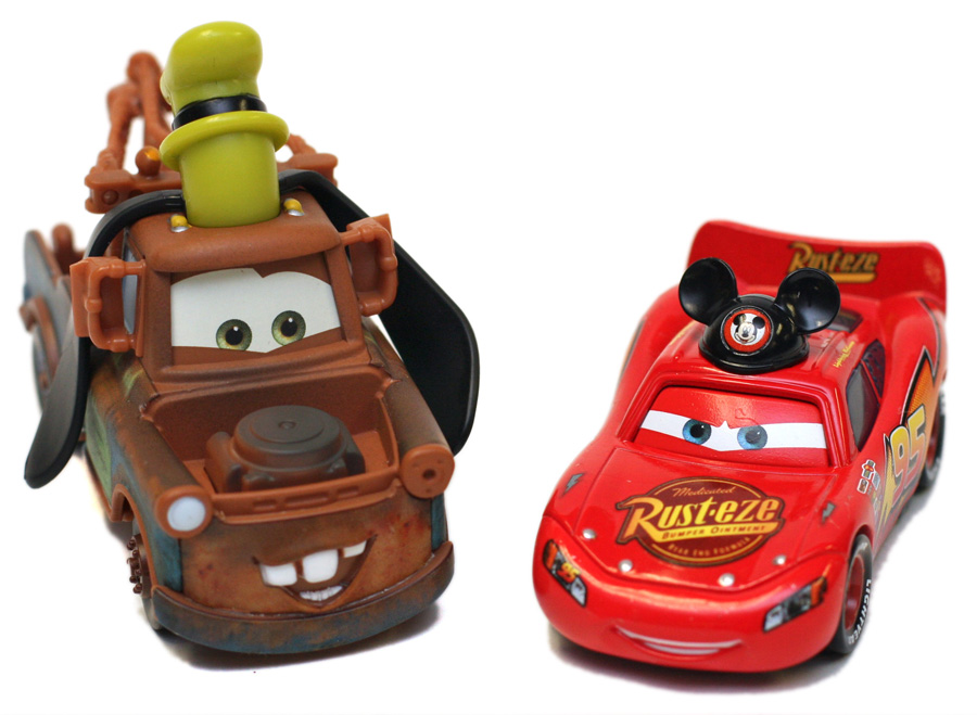 Mater and Lightning McQueen from 'Cars in the Parks' Line Mater and Lightning McQueen from 'Cars in the Parks' Line