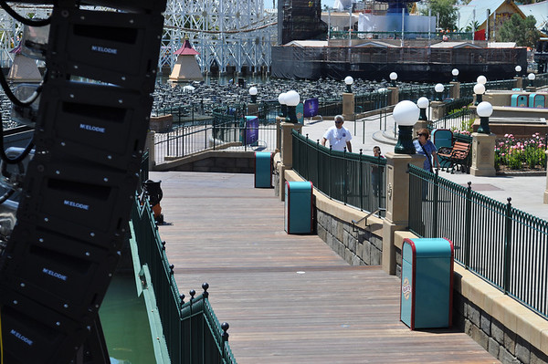 The boardwalk is beautiful