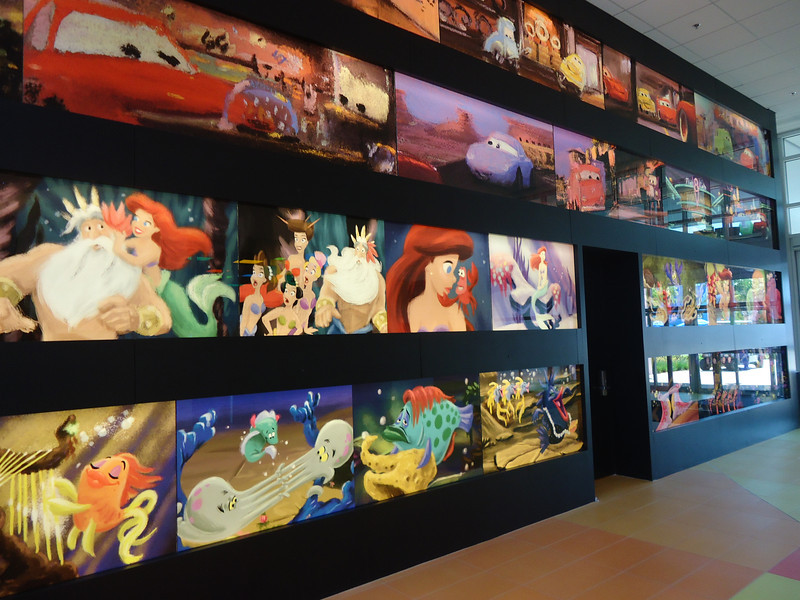 Watercolor renderings outside the Ink & Paint Shop Watercolor renderings outside the Ink & Paint Shop