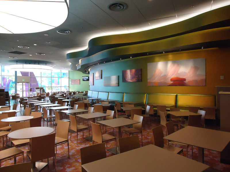 Cars section of food court Cars section of food court