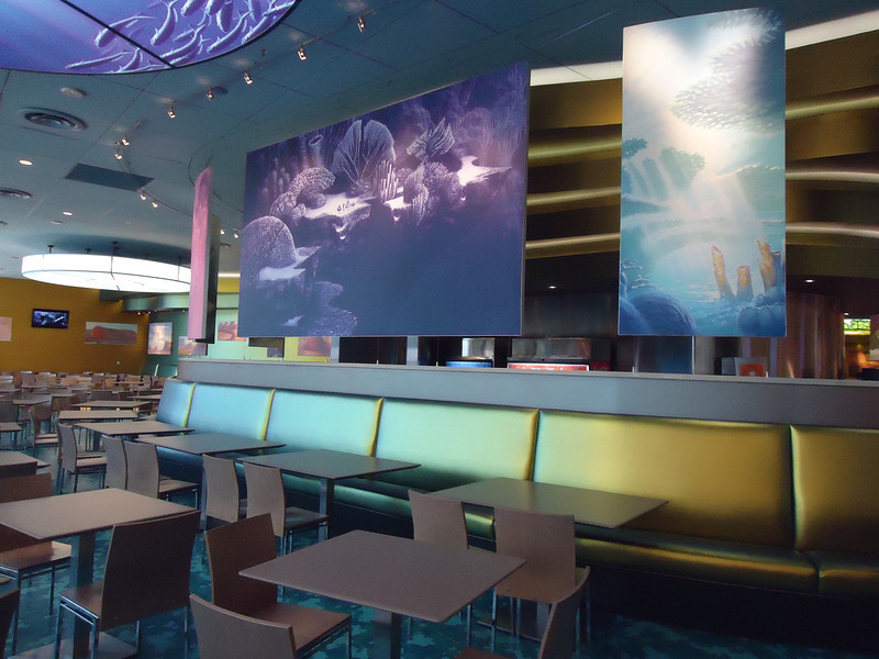 Finding Nemo food court section Finding Nemo food court section