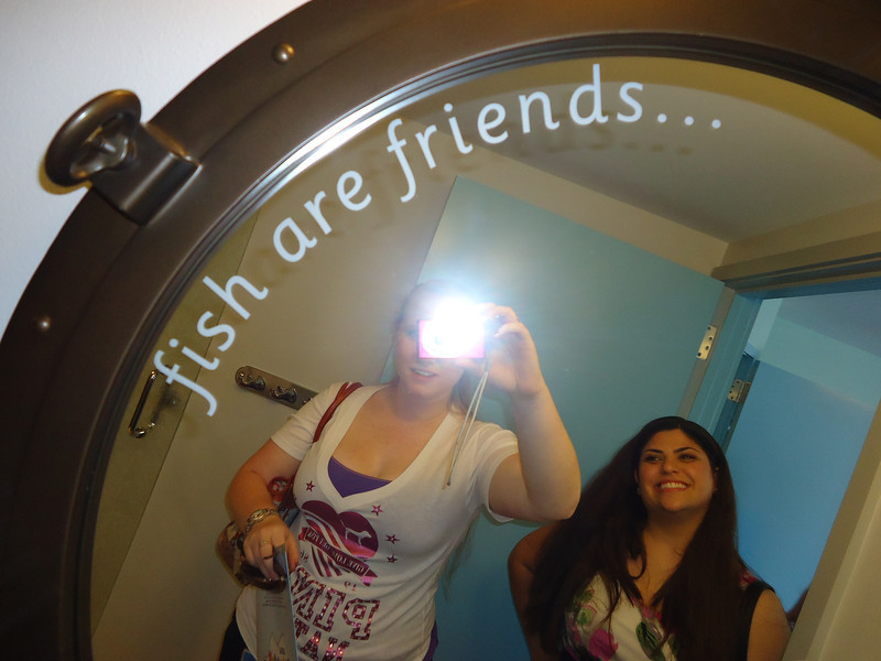 Inscription on Nemo bathroom mirror Inscription on Nemo bathroom mirror