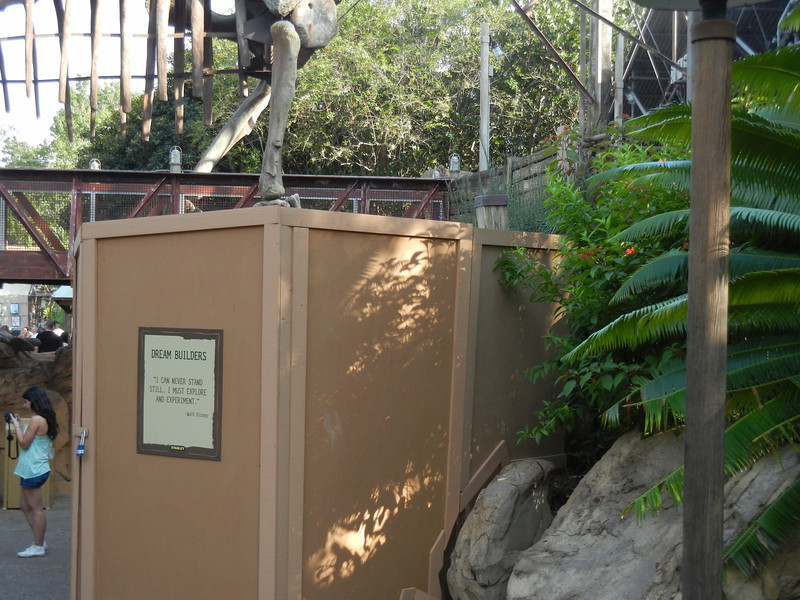 Rockwork at dinoland