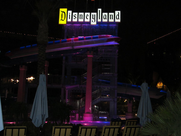 The D-Ticket Pool at night.  Very spectacular to see in person.