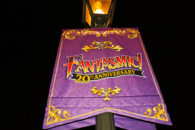 These banners were scattered around New Orleans Square.
