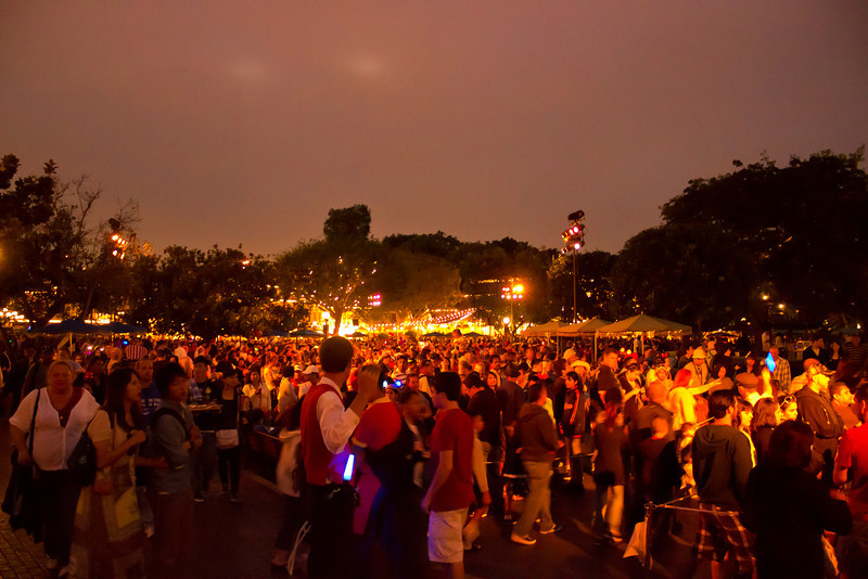 One of the busiest days of the year for Disneyland. One of the busiest days of the year for Disneyland.