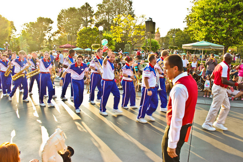 During their last performance.  Just as dedicated and motivated as their first.