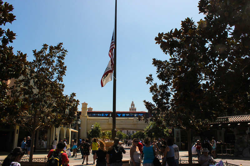 Half Staff for Ambassador Stevens.