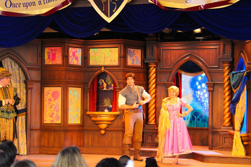 Flynn and Repunzel were spot on in appearance and acting!