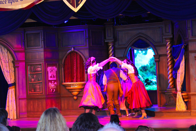 Escaping in a tunnel.