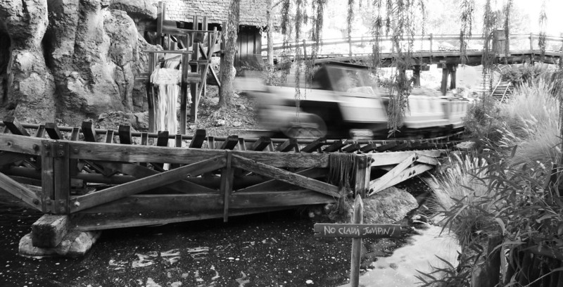 Last glimpse of the runaway ghost train until October 31, 2013...