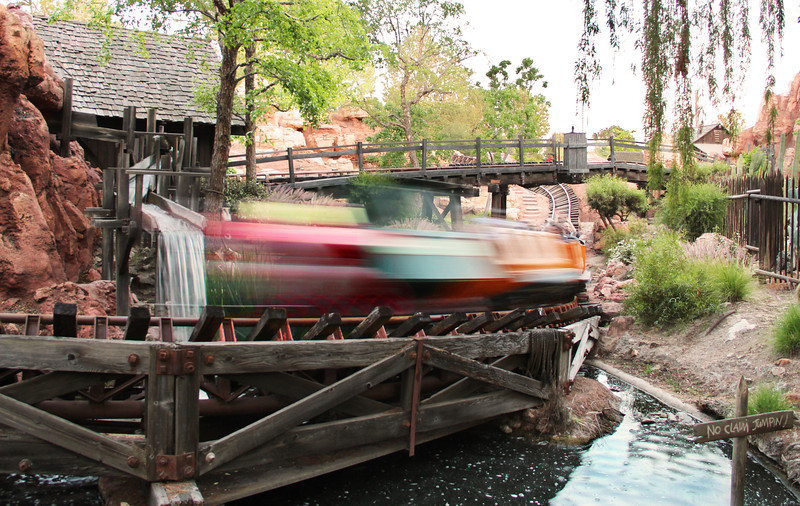 'Wildest Ride in the Wilderness' near dusk.