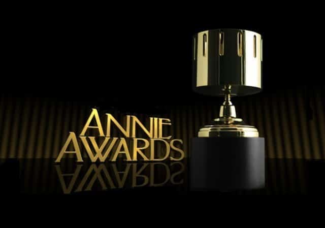 The actual "Annie" is a golden zoetrope. Image courtesy of ASIFA - Hollywood.