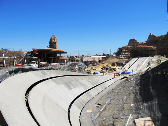 Behind the Wall: Cars Land at Disney California Adventure Park Behind the Wall: Cars Land at Disney California Adventure Park
