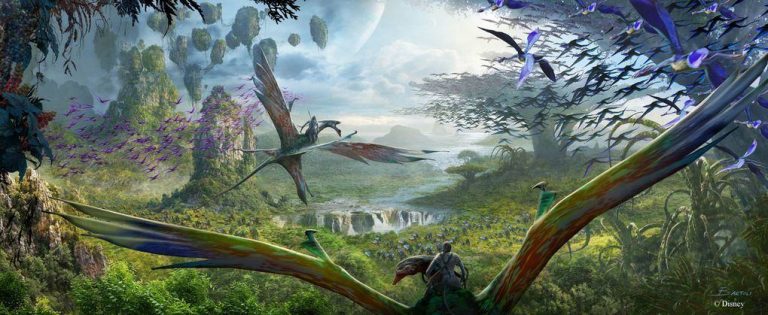 BREAKING: Leaked Image Reveals Ride Vehicle for AVATAR “Flying Banshee ...