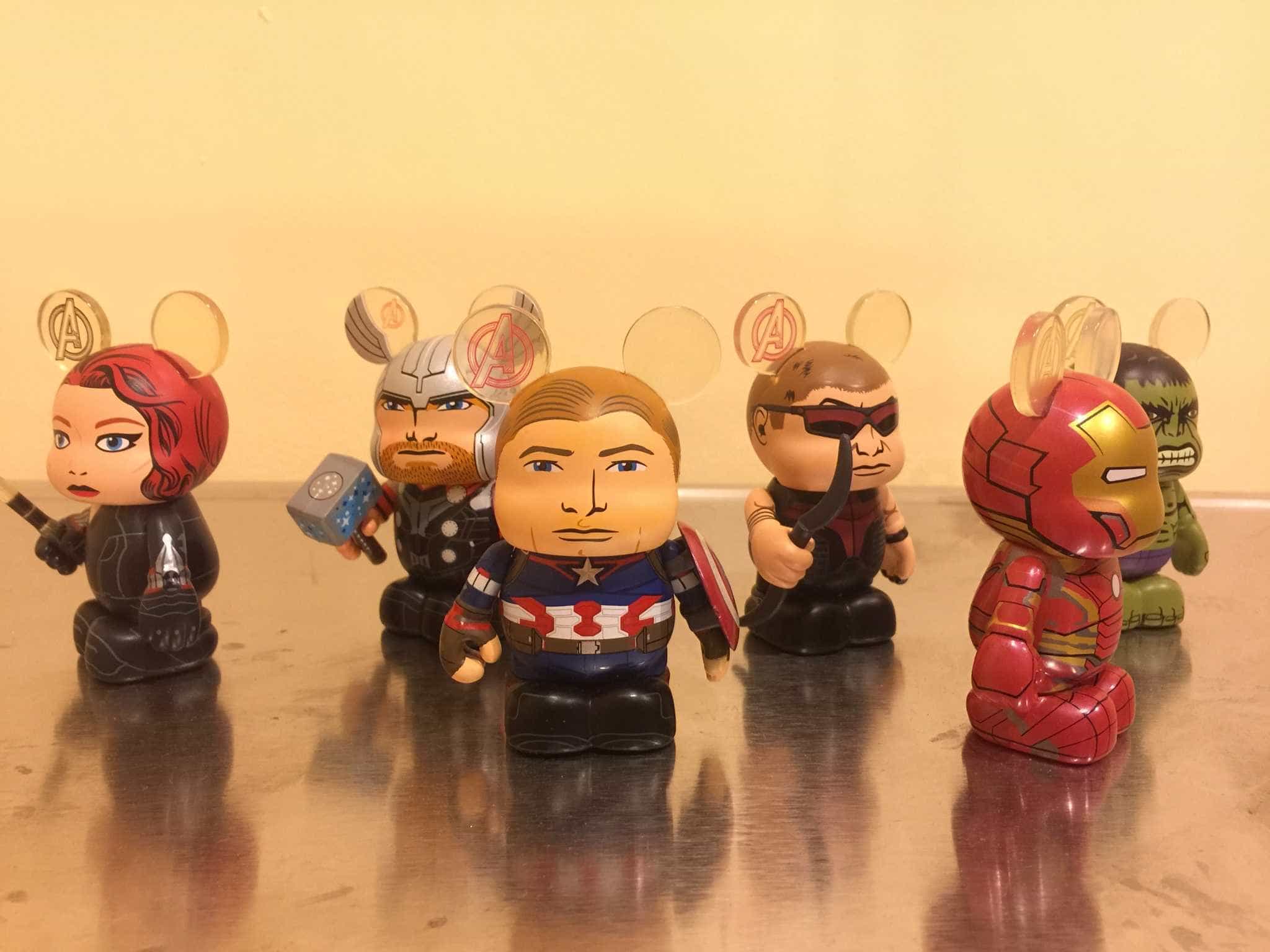 marvel vinylmation compare 01