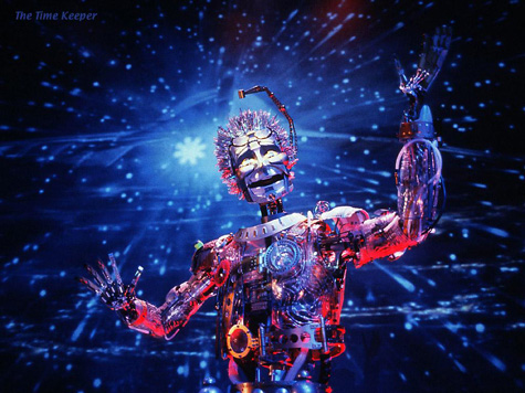 Robin Williams as the Time Keeper