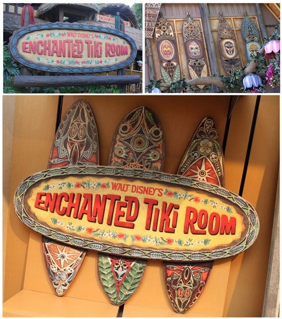 tiki room combination sign