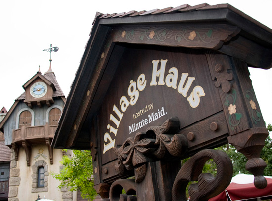 Village Haus Restaurant at Disneyland Park Village Haus Restaurant at Disneyland Park